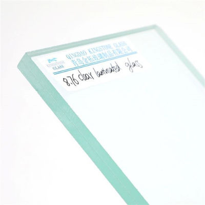 การควบคุมเสียง แผ่นกระจก laminated ใส PVB เสียงสําหรับหน้าต่าง / ประตู / partition