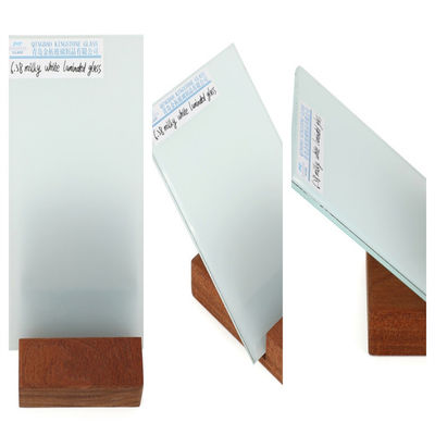3+3 มิลลิเมตร กระจกผสมสีขาวสีนม A เกรด CE AS/NZS 2208 รับรอง SGS